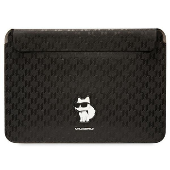 Karl Lagerfeld NFT Saffiano Monogram Iconic Choupette Sleeve - 14" notebook tok (fekete)