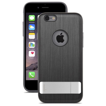 Moshi iGlaze Chameleon - Hardshell case with stand iPhone 6s Plus / iPhone 6 Plus (Steel Black)