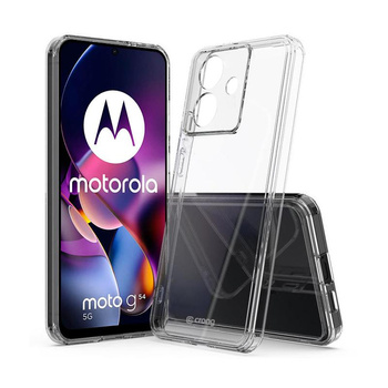 Crong Crystal Shield Cover - Motorola Moto G54 tok (átlátszó)