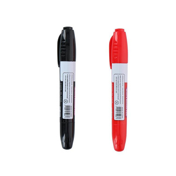 Topwrite - Set de marqueurs double pour tableau effaçable à sec 2 pcs. (noir/rouge)