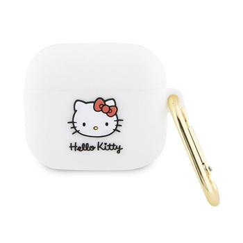 Hello Kitty Silicone 3D Kitty Head - AirPods 3 Hülle (weiß)