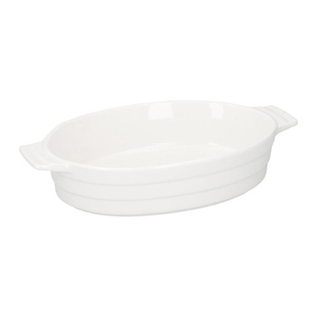 Alpina - Ceramic baking dish 24x14,5x5 cm 600 ml (white)