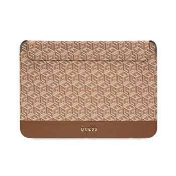 Guess GCube Stripes Computer Sleeve - 16" Notebook Case (brown)