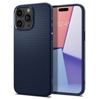 Spigen Liquid Air - Etui do iPhone 15 Pro Max (Navy Blue)