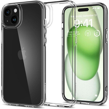 Spigen Ultra Hybrid - pouzdro pro iPhone 15 Plus (průhledné)