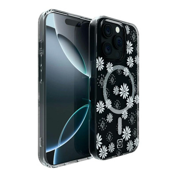 Incipio Forme MagSafe - iPhone 16 Pro Case (Ditzy Floral Silver)