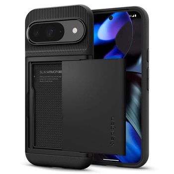 Spigen Slim Armor CS - Gehäuse für Google Pixel 9 / 9 Pro (Schwarz)