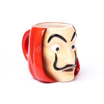 House of Paper - Ceramic mug in 3D gift box 350 ml (Salvador Dali Mask)