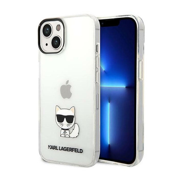 Karl Lagerfeld Choupette Body - Etui iPhone 14 (przezroczysty)