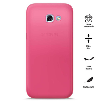 PURO 0.3 Nude - Samsung Galaxy A3 (2017) Case (Fluo Pink)