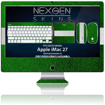 Nexgen Skins - sada skinů pro iMac 27" s 3D efektem (On the Field 3D)