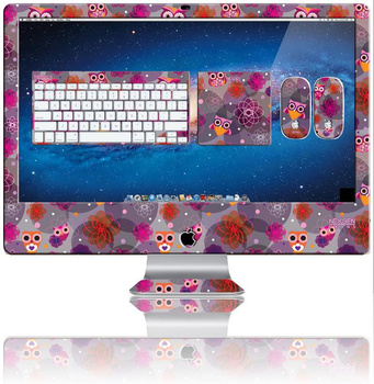 Nexgen Skins - 3D hatású iMac 27" tok skin szett (Owlettes 3D)