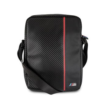 BMW Carbon Red Stripe - 8" tablet bag (black)