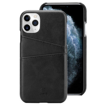 Crong Neat Cover - iPhone 11 Pro tok zsebekkel (fekete)