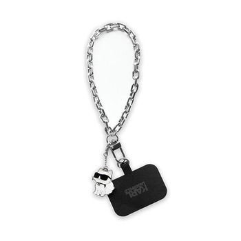 Karl Lagerfeld Universal Hand Strap Choupette - Pendentif téléphone (argent)