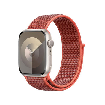 Crong Nylon - Pasek sportowy do Apple Watch 38/40/41/42 mm (Sunny Apricot)