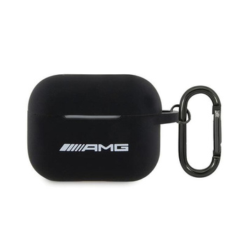 AMG Silicone Big Logo - AirPods Pro 2 Case (black)