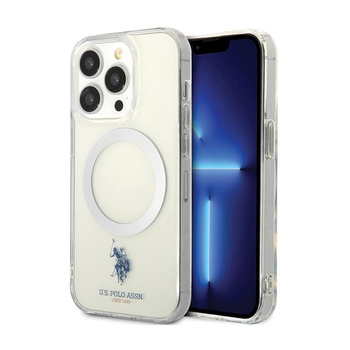 US Polo Assn MagSafe Collection - iPhone 15 Pro Max Case (transparent)