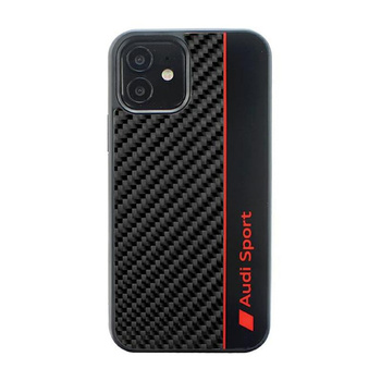 Audi Carbon Fiber Stripe - Coque iPhone 11 (Noir)