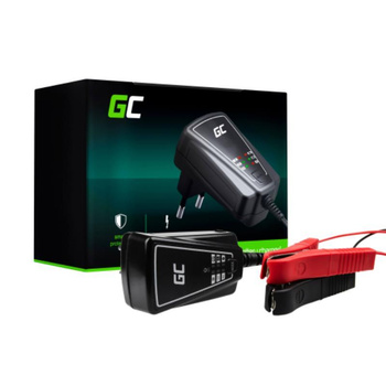 Green Cell - Chargeur de batterie pour batteries 6V / 12V (1A)