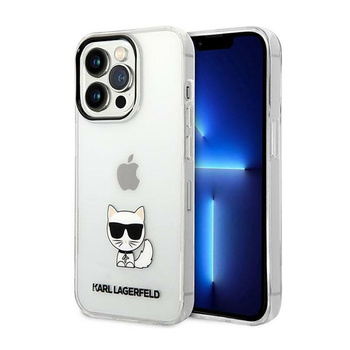 Karl Lagerfeld Choupette Body - Coque iPhone 14 Pro Max (Transparent)