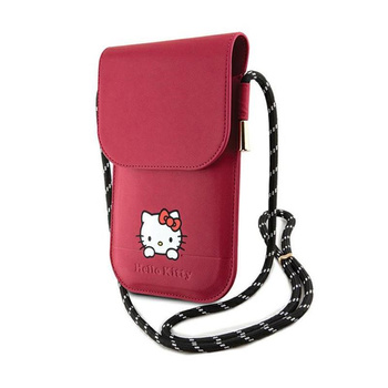 Hello Kitty Leather Daydreaming Cord - Phone Bag (pink)