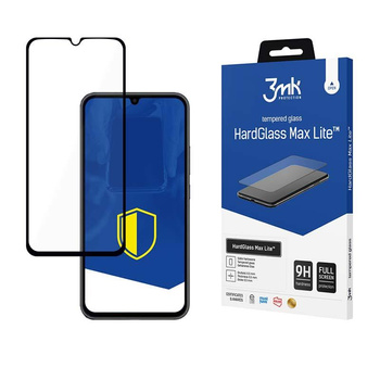 3mk HardGlass Max Lite - Verre trempé pour Samsung Galaxy A34 5G (Noir)