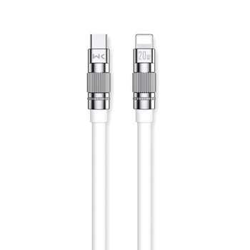 WEKOME WDC-187 Wingle Series - Připojovací kabel USB-C na Lightning s rychlým nabíjením PD 20W 1,2 m (bílý)