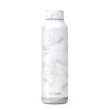 Quokka Solid - Butelka termiczna ze stali nierdzewnej 630 ml (Marble)