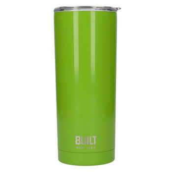 BUILT Vacuum Insulated Tumbler - Mug thermique en acier isolé sous vide 600 ml (Vert)