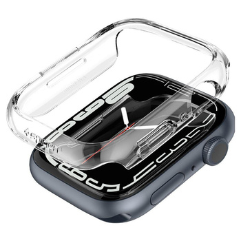 Spigen Thin Fit - Pouzdro pro Apple Watch 8 / Watch 7 45 mm (průhledné)