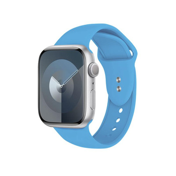 Crong Liquid - Bracelet pour Apple Watch 44/45/46/49 mm (bleu)