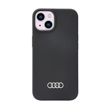 Audi Silicone Case - Coque pour iPhone 14 (Noir)