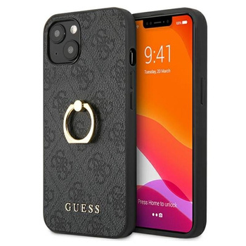 Guess 4G Ring Case - iPhone 13 mini case (gray)