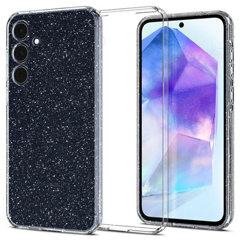 Spigen Liquid Crystal Glitter - pouzdro pro Samsung Galaxy A55 5G (průhledné)