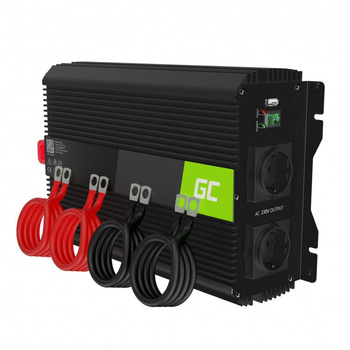 Green Cell - Onduleur PRO 12V à 230V 2000W/4000W Convertisseur de tension à onde sinusoïdale modifiée