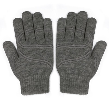 Gants pour écran tactile Moshi Digits - Gants pour écran tactile de smartphone (L) (gris foncé)