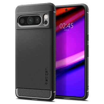 Spigen Rugged Armor - Case for Google Pixel 8 Pro (Black)