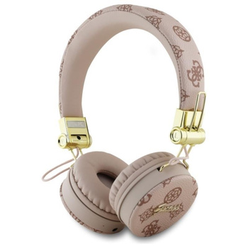 Guess Peony Script Round Shape - ENC Casque intra-auriculaire sans fil Bluetooth (brun)