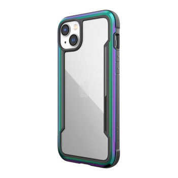 X-Doria Raptic Shield - Alumínium tok iPhone 14 Plus készülékhez (Drop-Tested 3m) (Irizáló)