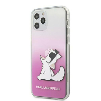 Karl Lagerfeld Choupette Fun napszemüveg - iPhone 12 Pro Max tok (rózsaszín)