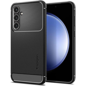 Spigen Rugged Armor - Gehäuse für Samsung Galaxy S23 FE (Mattschwarz)