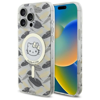 Hello Kitty IML Golden Leaves MagSafe - iPhone 16 Pro Max Case (white)