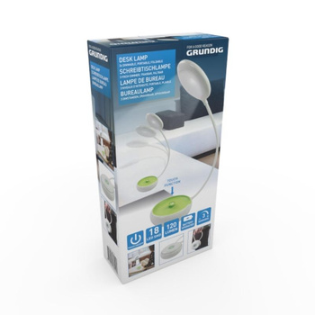 Grundig - Lampe de bureau LED pliante 15cm (verte)