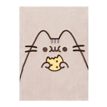 Pusheen - Bloc-notes en peluche A5 de la collection Foodie