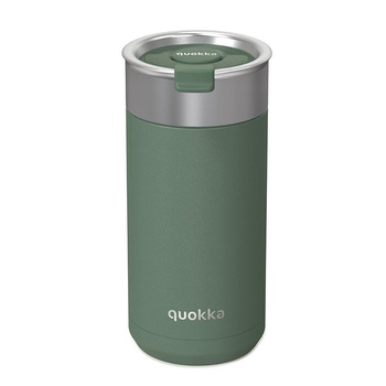 Quokka Boost Coffee Tumbler - Tasse thermique en acier inoxydable avec infuseur 400 ml (Pin)