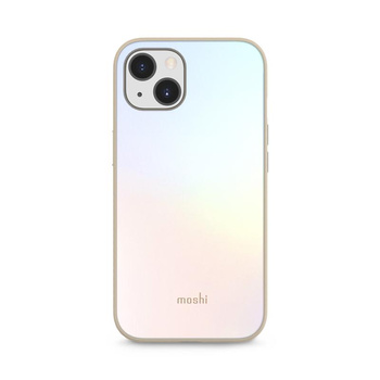 Moshi iGlaze Slim Hardshell Case - iPhone 13 Case (SnapTo system) (Astral Silver)