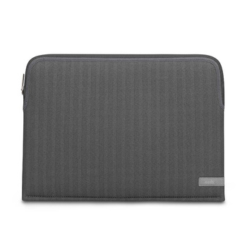 Moshi Pluma - Pokrowiec MacBook Pro 14" (2021) (Herringbone Gray)