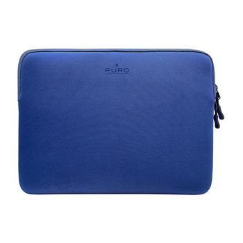 PURO Scudo Sleeve - obal na MacBook Pro 14" / Notebook 13" (tmavě modrý)