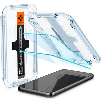 Spigen Glas.TR EZ Fit - Szkło hartowane 2 szt. do Samsung Galaxy S23 (Przezroczysty)